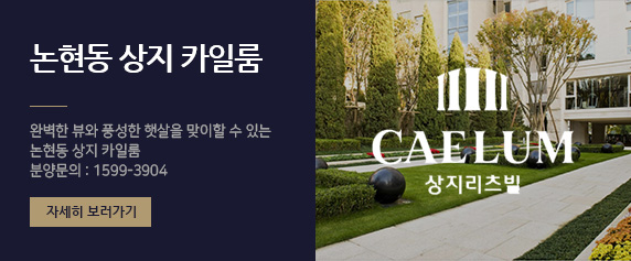 완벽한 뷰와 풍서한 햇살을 맞아할 수 있는 논현동 상지 카일룸 분양문의 : 1599-3904